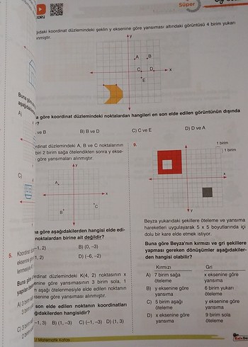 Temelden Yeni Nesle 8. Sınıf Matematik Kafası Soru Bankası - Görsel 2