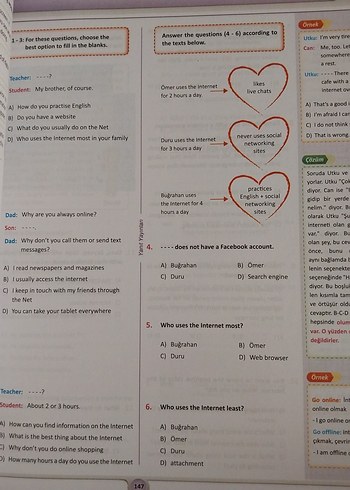 8. Sınıf İngilizce Soru Bankası - Görsel 5
