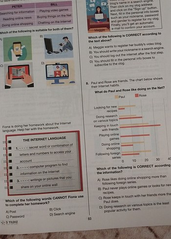 İngilizce Soru Bankası - Öğretmen Örneği - Görsel 3