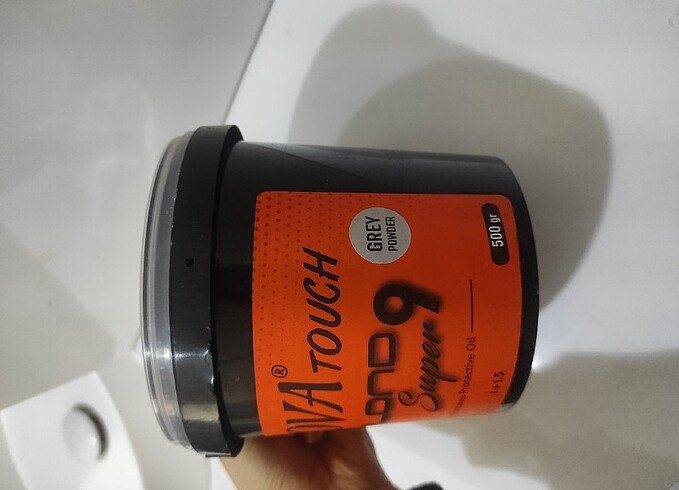 Nova touch blone gri toz açıcı  - Görsel 2