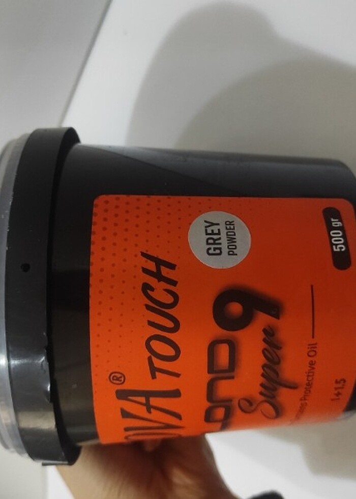 Nova touch blone gri toz açıcı  - Görsel 2
