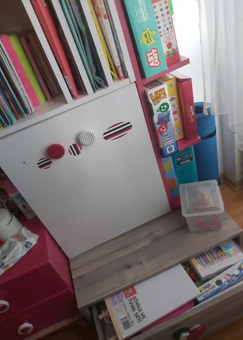 Pembe Pastel Çocuk Şifonyeri - Görsel 4