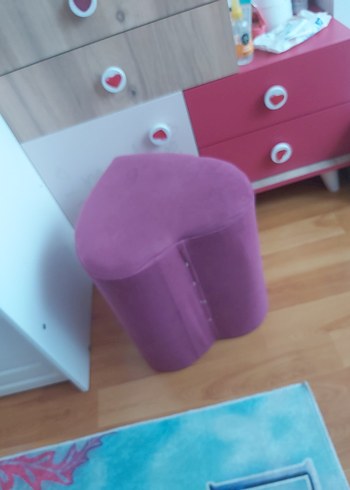 Pembe Pastel Çocuk Şifonyeri - Görsel 6