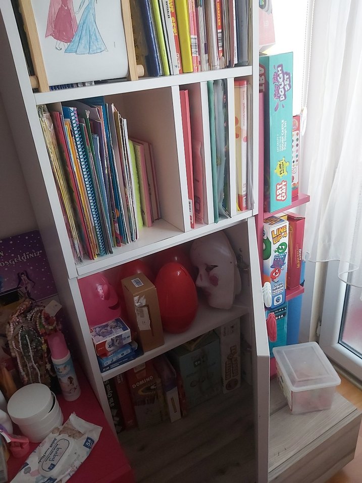 Pembe Pastel Çocuk Şifonyeri - Görsel 3