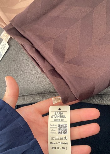 Kahverengi  Şal - Görsel 2