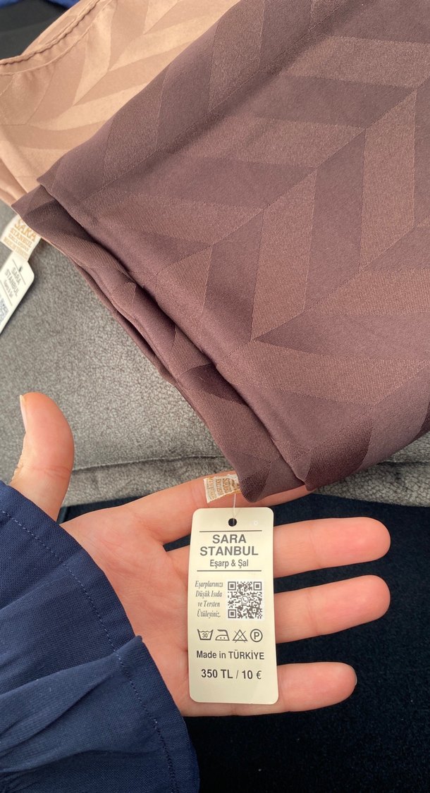 Kahverengi  Şal - Görsel 2