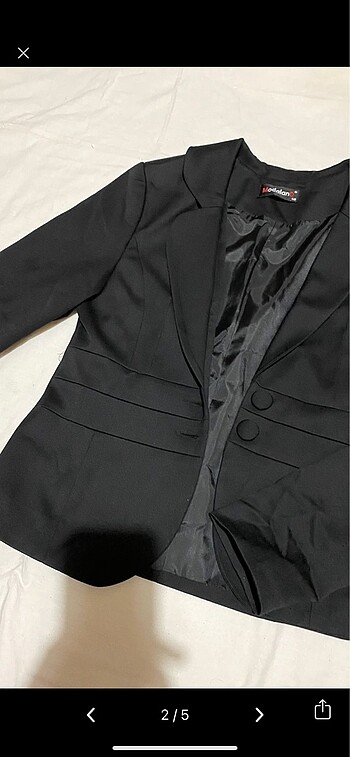 Diğer siyah blazer