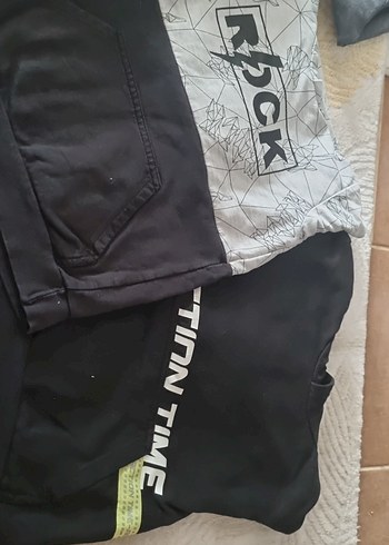 LC Waikiki Kapüşonlu Baskılı Erkek Çocuk Sweatshirt 7 adet