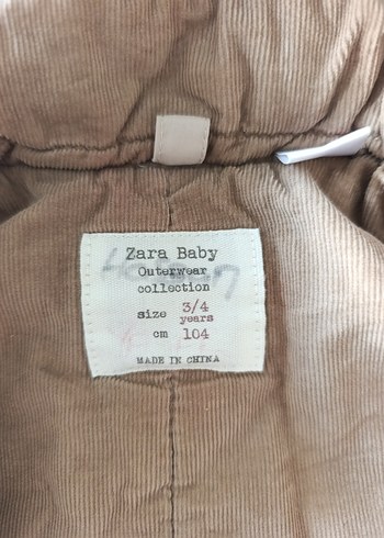 ZARA çocuk mont - Görsel 6