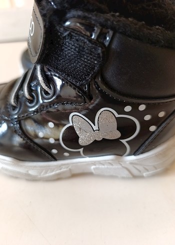 Kürklü Siyah Kız Çocuk Botu - Görsel 3