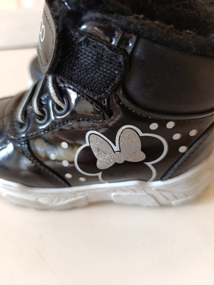 Kürklü Siyah Kız Çocuk Botu - Görsel 3