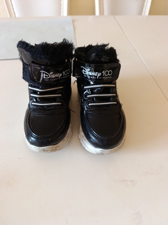 Kürklü Siyah Kız Çocuk Botu - Görsel 2