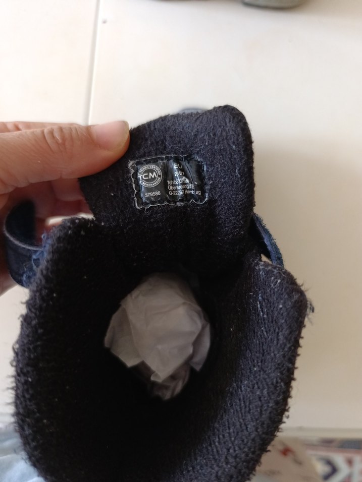 TSHİBO Erkek Çocuk Cırt Cırtlı Bot - Görsel 4