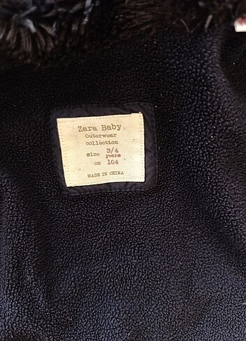 Zara Baby çocuk mont  - Görsel 5