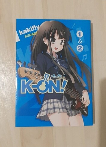 K-on 1. Cilt Türkçe Manga 