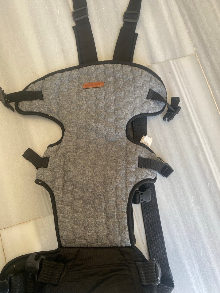 Gri Bebek Taşıyıcı Kanguru - Görsel 2