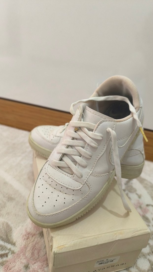 Beyaz Kadın Sneaker - Görsel 2