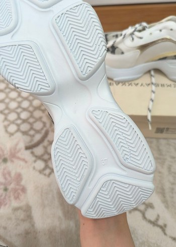 37 Beden Dior Beyaz Platform Kadın Spor Ayakkabı