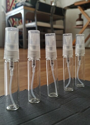 5 ML dekant tester parfüm şişesi 
