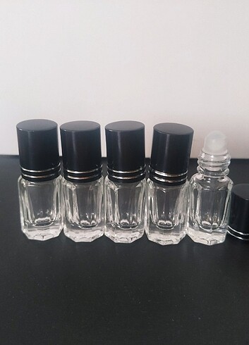 3 ML Cam vidalı kapaklı roll on 