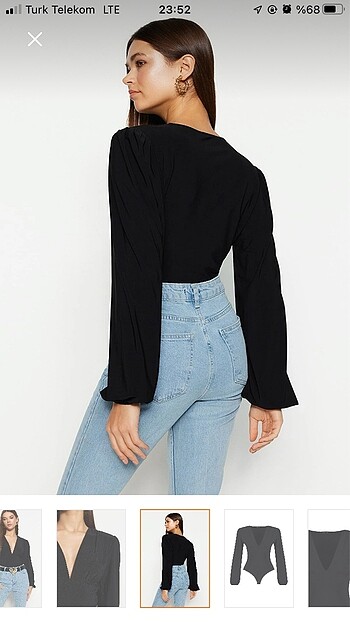 Alttan çıtçıtlı body - Görsel 6