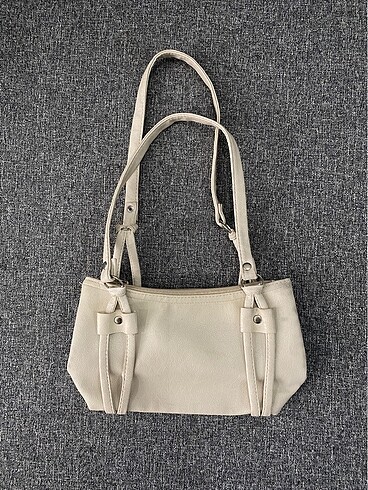 Vintage mini baget çanta