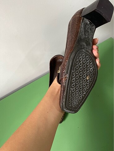 36,5 Beden Pierre cardin deri loafer