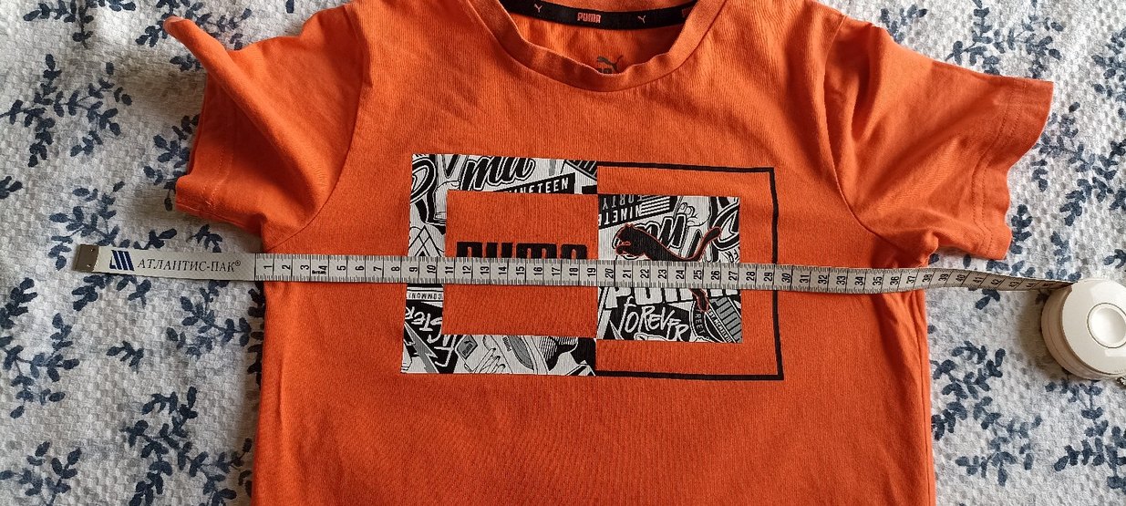 Puma Baskılı Erkek Tişört - Görsel 4