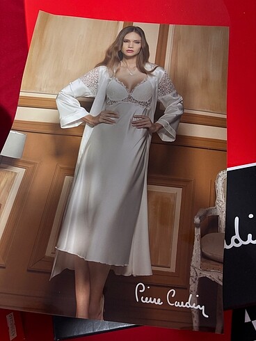 Pierre Cardin Çeyizlik gecelik takımı