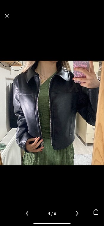s Beden siyah Renk pull and bear ceket