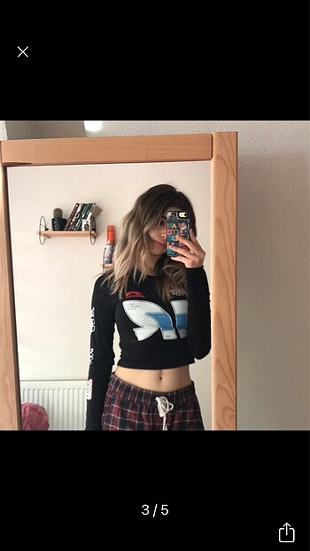 s Beden crop bluz