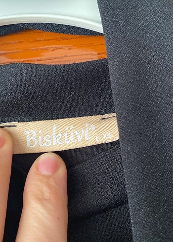 Desenli Kollu Siyah Uzun Elbise - Görsel 4