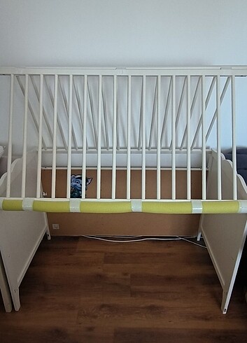 İkea beşik ve kraft yatak birlikte satış elden - Görsel 4