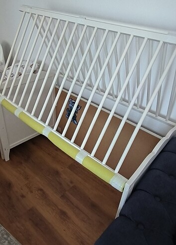 İkea beşik ve kraft yatak birlikte satış elden - Görsel 5