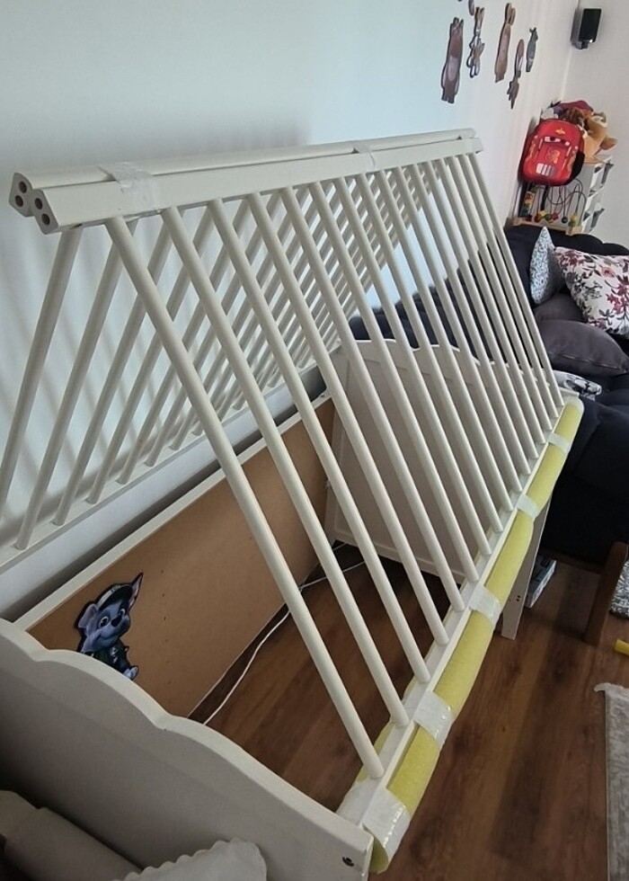 İkea beşik ve kraft yatak birlikte satış elden - Görsel 3