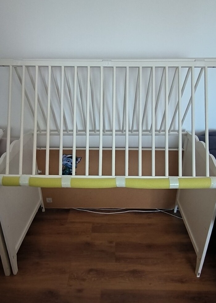 İkea beşik ve kraft yatak birlikte satış elden - Görsel 4
