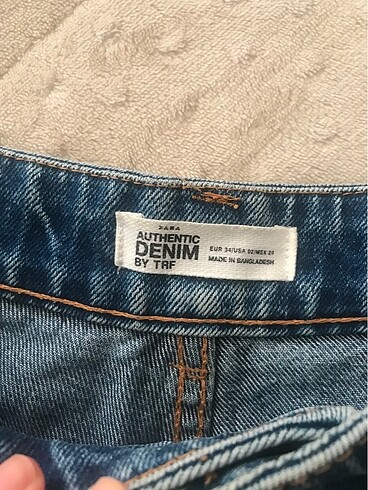 34 Beden Zara Denim Şort