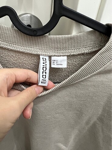s Beden camel Renk H&M Sweatshirt