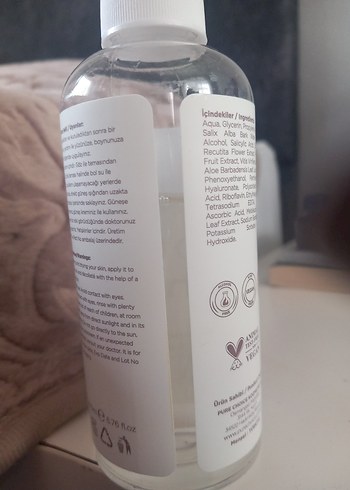 Beden Renk pure Choice Akne Karşıtı Gözenek Sıkılaştırıcı Tonik