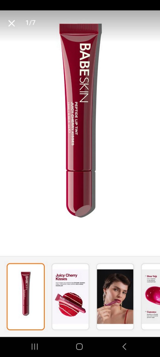 Babeskin Bordo Lip Balm - Görsel 2