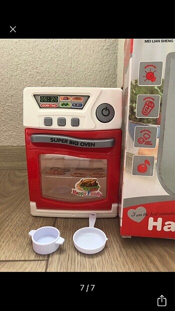  Beden Oyuncak fırın ocak
