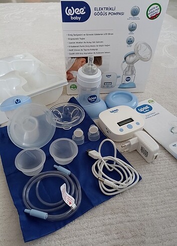 Eee baby elektrikli göğüs pompası süt sağma makinası