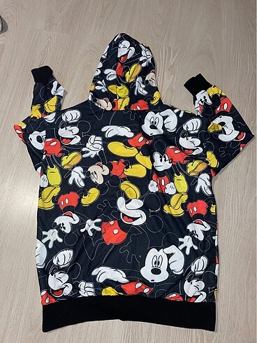 s Beden Mickey baskılı sweat