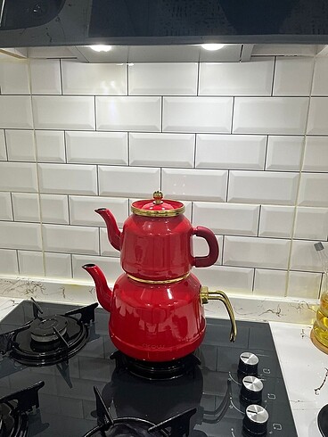 Arow Emaye çaydanlık