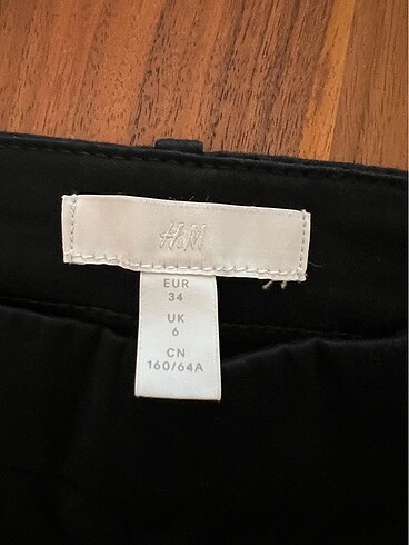 H&M Klasik siyah pantalon