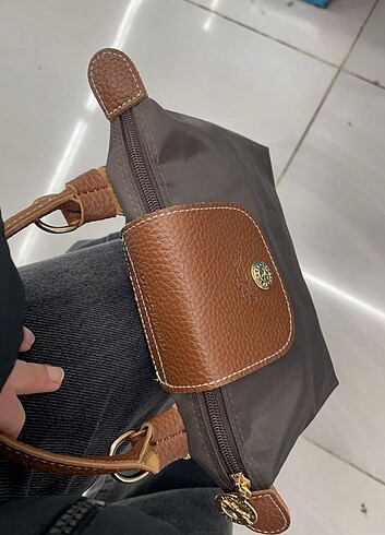 Longchamp Longchamp çanta küçük boy etiketli 