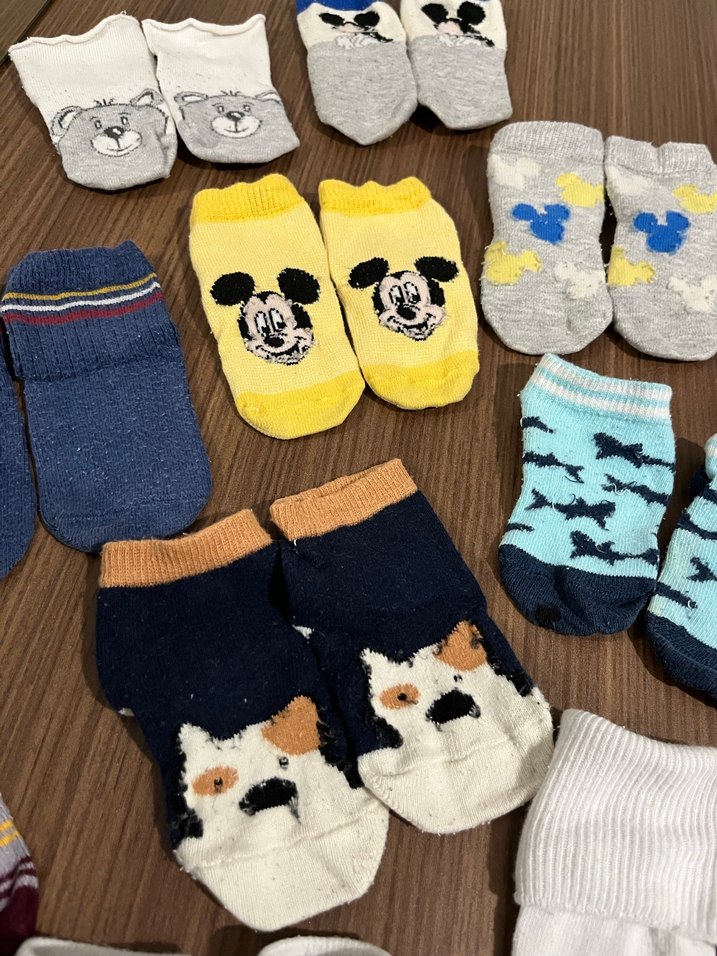 Renkli Erkek Çocuk Çorap Seti - Görsel 3