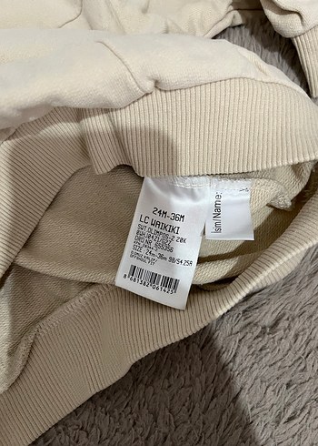 Bej Kadın Oversize Bisiklet Yaka Sweatshirt - Görsel 3