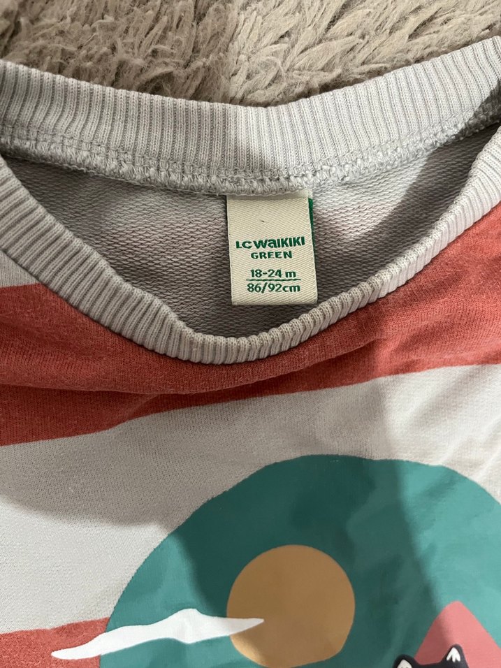 Erkek Çocuk Uzun Kollu Baskılı Sweatshirt - Görsel 4