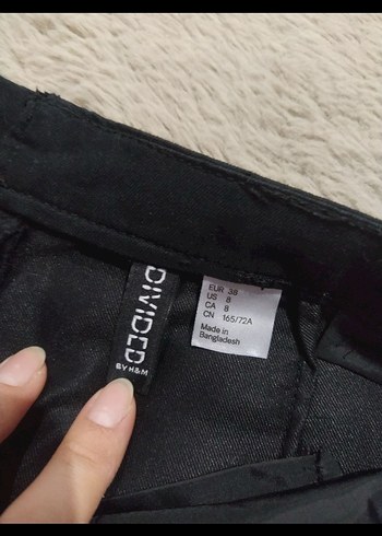 Fermuarlı Siyah Kadın Pantolon - Görsel 2